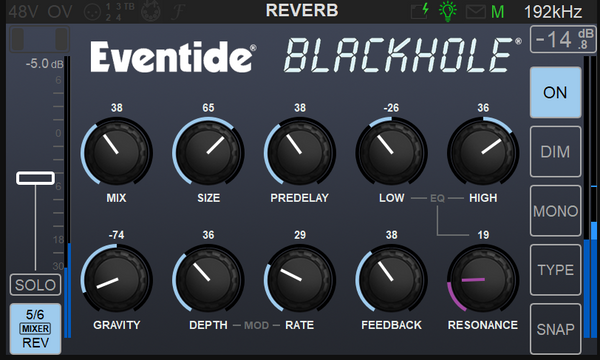 Anubis Plugin - Eventide Blackhole Reverb